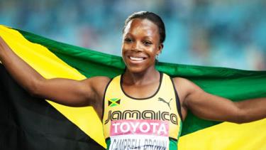 Veronica Campbell-Brown - nữ VĐV điền kinh người Jamaica
