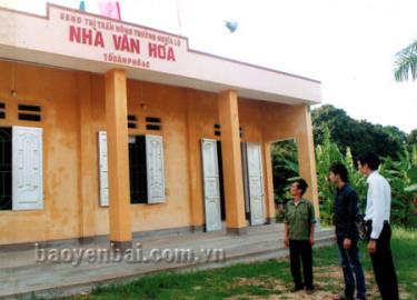 Nhà văn hóa tổ dân phố 4c vừa hoàn thành và đưa vào sử dụng cuối năm 2013.
