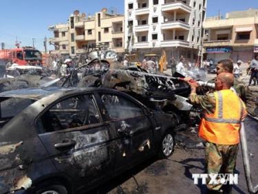 Tình hình bất ổn ở Syria khiến người dân rất khó để xem bóng đá. Ảnh minh họa.