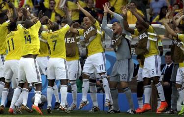 Colombia đã khởi đầu World Cup 2014 một cách rất thuận lợi