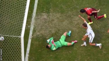 Muller đã có cú hat-trick đầu tiên tại World Cup năm nay.