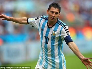 Messi đã có 4 bàn tại World Cup 2014.
