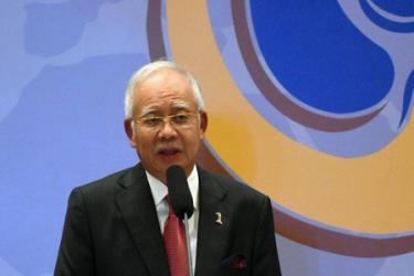 Thủ tướng Malaysia Datuk Seri Najib Tun Razak.