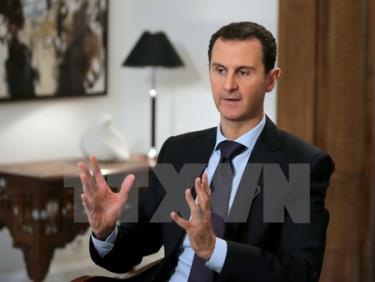 Tổng thống Syria Bashar al-Assad.