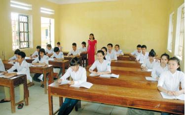 Giờ ôn tập môn Lịch sử của cô và trò Trường dafabet com Cảm Nhân.