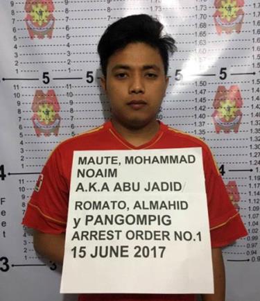 Chân dung đối tượng là Mohammad Noaim Maute.