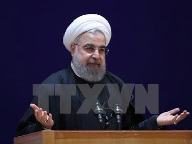 Tổng thống Iran Hassan Rouhani.