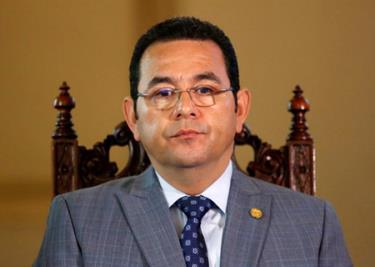 Tổng thống Guatemala Jimmy Morales.