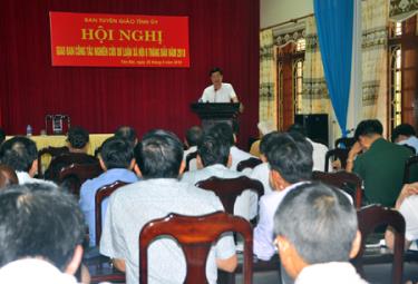 Quang cảnh Hội nghị