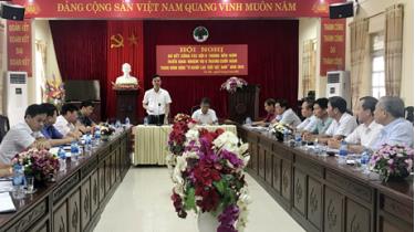 Đồng chí Dương dafabet dang nhap Tiến - Phó Chủ tịch UBND tỉnh phát biểu chỉ đạo Hội nghị
