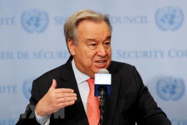 Tổng Thư ký Liên hợp quốc Antonio Guterres.