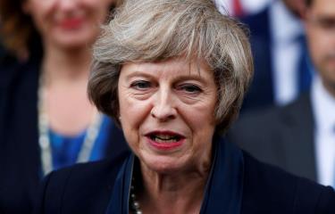Thủ tướng Anh Theresa May.