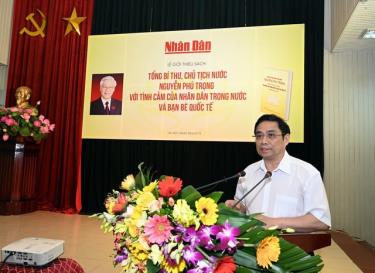 Trưởng ban Tổ chức Trung ương Phạm Minh Chính