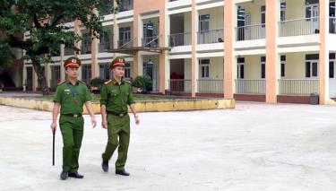 Lực lượng công an đã sẵn sàng các phương án đảm bảo an ninh trật tự, an toàn tại các điểm thi.