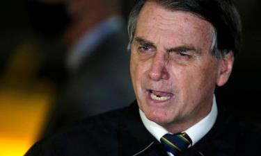 Tổng thống Brazil Jair Bolsonaro tại dinh Alvorada, Brasilia, hôm 22/5.