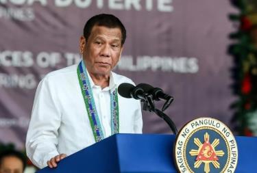 Tổng thống Philippines Rodrigo Duterte.