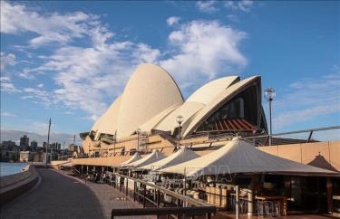 Cảnh vắng vẻ tại Sydney, Australia, trong bối cảnh dịch COVID-19 lan rộng.