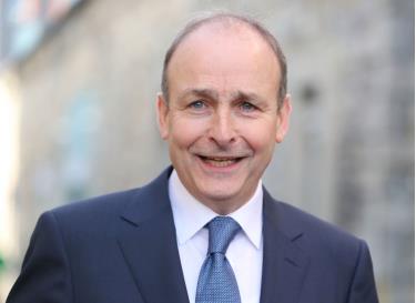 Ông Mícheál Martin, thành viên đảng Fianna Fáil.