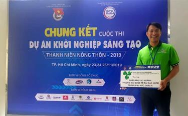 Anh Nông Kim Ngọc - Giám đốc Công ty TNHH Đức Khôi Ngọc Chấn, một trong những tấm gương điển hình trong phát triển kinh tế.