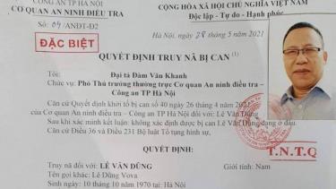 Quyết định truy nã đặc biệt đặc biệt đối với Dũng Vova