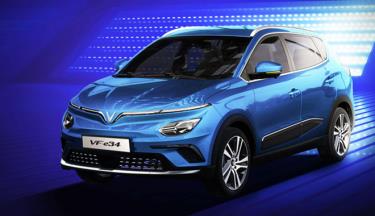 Mẫu xe điện VinFast VF e34 có công suất tối đa 110kW. Ảnh: VinFast.