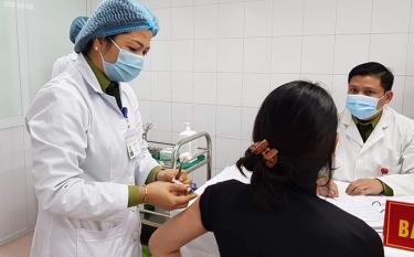 Yên Bái triển khai tiêm vaccine phòng COVID-19 đợt 2.