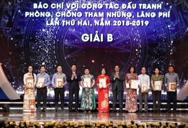 Lễ trao giải Báo chí toàn quốc Báo chí với công tác đấu tranh phòng, chống tham nhũng, lãng phí lần thứ 2.