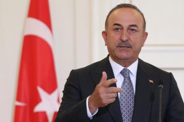 Bộ trưởng Bộ Ngoại giao Thổ Nhĩ Kỳ Mevlut Cavusoglu - Ảnh: REUTERS
