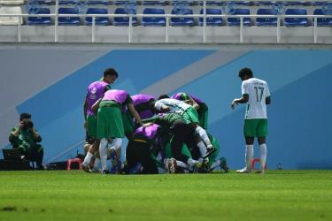 U23 Ả Rập Xê Út có bàn thắng nhân đôi cách biệt trong hiệp 2