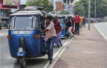 Sri Lanka đang trong cuộc khủng hoảng năng lượng trầm trọng. Ảnh chụp màn hình