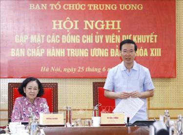 Thường trực Ban Bí thư Võ Văn Thưởng phát biểu chỉ đạo