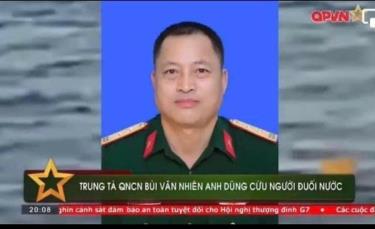 Trung tá quân nhân chuyên nghiệp Bùi Văn Nhiên