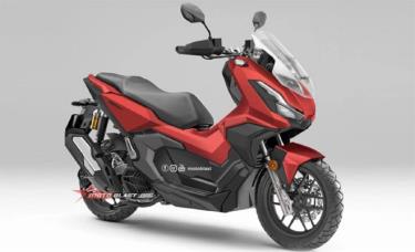 Phác thảo ngoại hình Honda ADV 160 2022. Ảnh: MotoBlast.