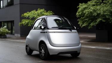Xe điện Microlino 2.0 với thiết kế siêu nhỏ.