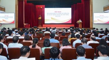 Thi tốt nghiệp THPT 2023: Thành lập 10 đoàn kiểm tra công tác chuẩn bị thi.