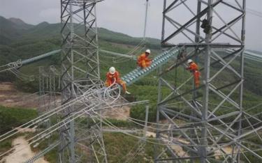 Rút ngắn thời gian thi công, đưa dự án đường dây 500KV mạch 3 về đích đúng cam kết vào ngày 30/6