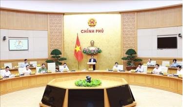 Thủ tướng Phạm Minh Chính chủ trì Phiên họp Chính phủ thường kỳ tháng 5 năm 2024.