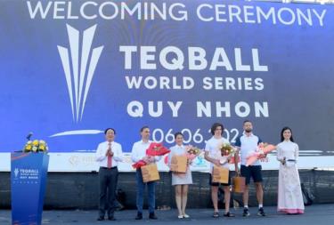 115 vận động viên của 52 quốc gia tham dự giải Teqball thế giới 2024 ở Quy Nhơn.