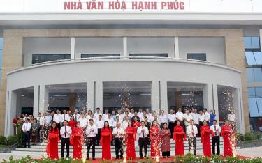 Đến nay, toàn tỉnh Yên Bái có trên 95% thôn, bản, tổ dân phố có nhà văn hóa.