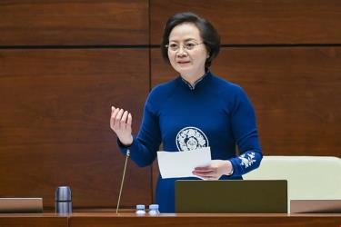 Bộ trưởng Bộ Nội vụ Phạm Thị Thanh Trà nói đến nhiều vướng mắc trong dafabet dang nhap hiện cải cách tiền lương.