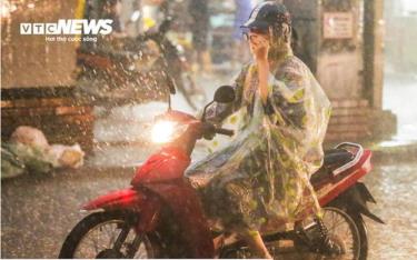 Chiều tối và đêm nay, miền Bắc mưa dông, cục bộ mưa to. (Ảnh minh hoạ)