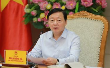 Phó Thủ tướng Trần Hồng Hà chủ trì cuộc họp về công tác bảo đảm an ninh, an toàn hàng không 5 tháng đầu năm 2025.