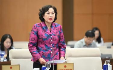 Thống đốc Ngân hàng Nhà nước Nguyễn Thị Hồng.