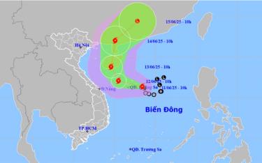 Nhiều khu vực ở miền Trung có mưa to do ảnh hưởng bởi hoàn lưu bão số 1