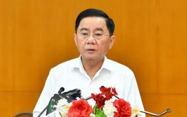 Thường trực Ban Bí thư Trần Cẩm Tú.