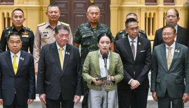 Thủ tướng Thái Lan Paetongtarn Shinawatra thông tin về kết quả hội nghị lần thứ 6 của JBC.