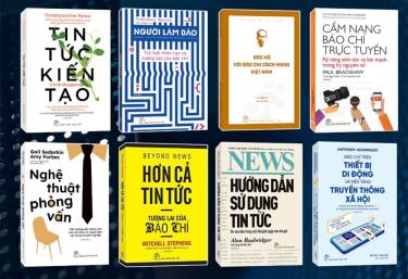 Bộ 8 cuốn sách báo chí ra mắt độc giả nhân dịp 100 năm ngày Báo chí cách mạng Việt Nam.