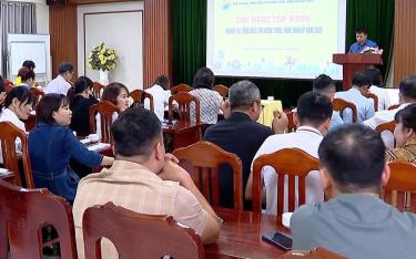 Các điều tra viên tham dự lớp tập huấn nghiệp vụ tổng điều tra nông thôn, nông nghiệp năm 2025.