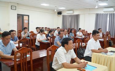 Toàn cảnh Hội nghị tập huấn.