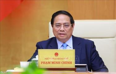 Thủ tướng Phạm Minh Chính chủ trì Phiên họp Chính phủ chuyên đề về xây dựng pháp luật tháng 6 năm 2025.